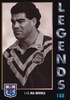 1994 Dynamic Rugby League Series 1 #188 Mal Meninga Front